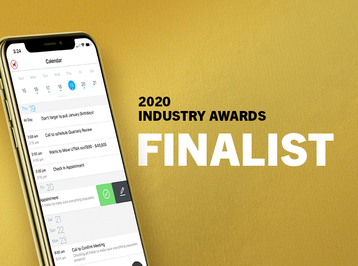 WealthManagement 2020 industry awards finalist