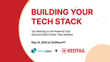 Building Your Tech Stack webinar - Holistiplan