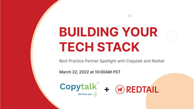 Building Your Tech Stack webinar - CopyTalk