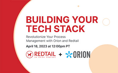 Building Your Tech Stack - Orion