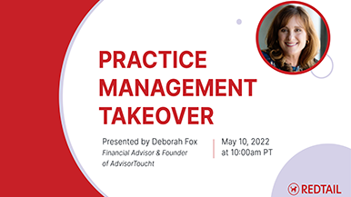 Practice Management Takeover webinar Deborah Fox